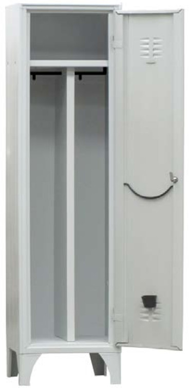 ARMADIO SPOGLIATOIO CON TRAMEZZA